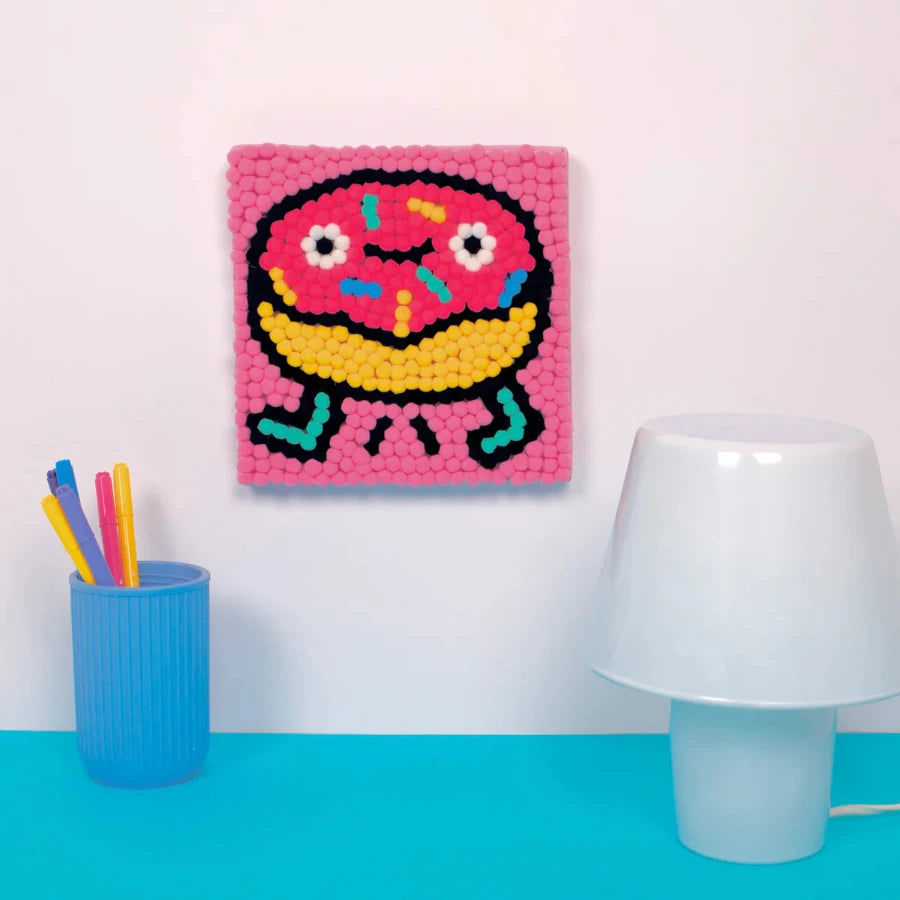donut - pom pom art omy