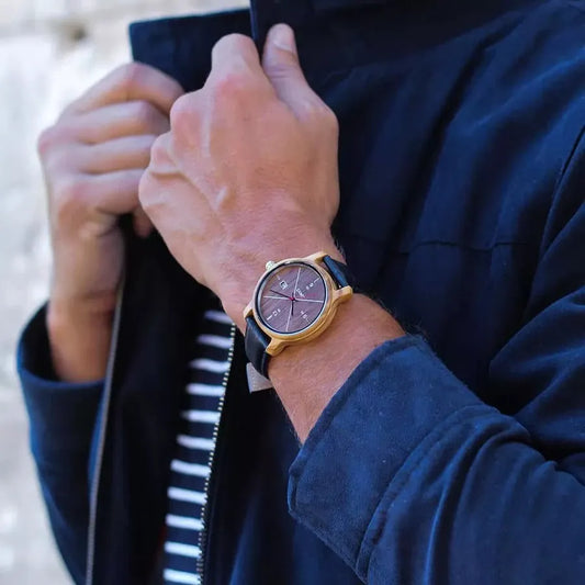 Montre homme COME bleu de minuit