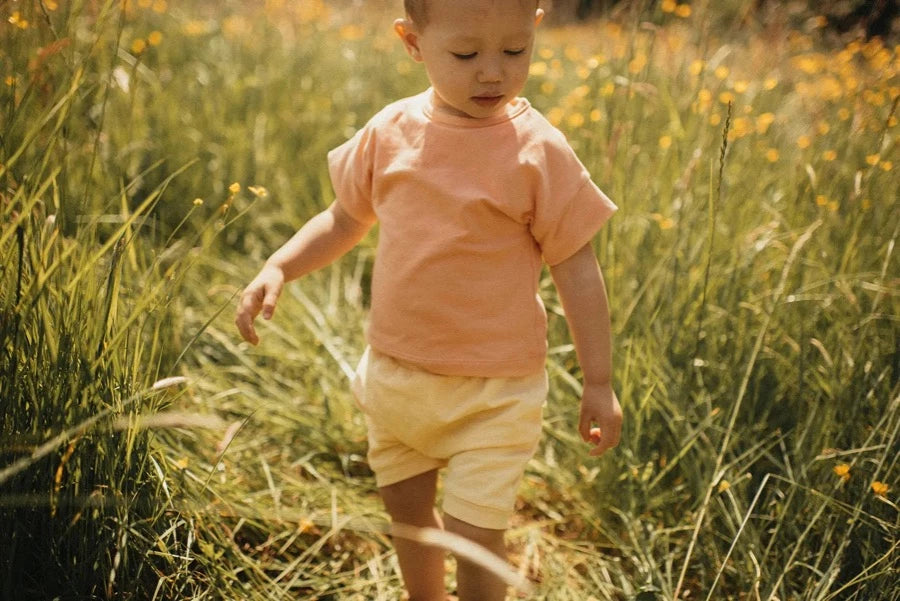Short évolutif Jaune pastel