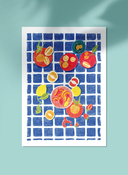 affiche lucie leforestier scène culinaire