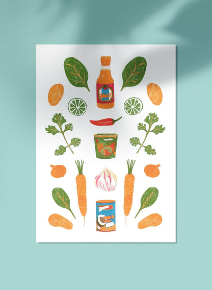 affiche curry lucie leforestier