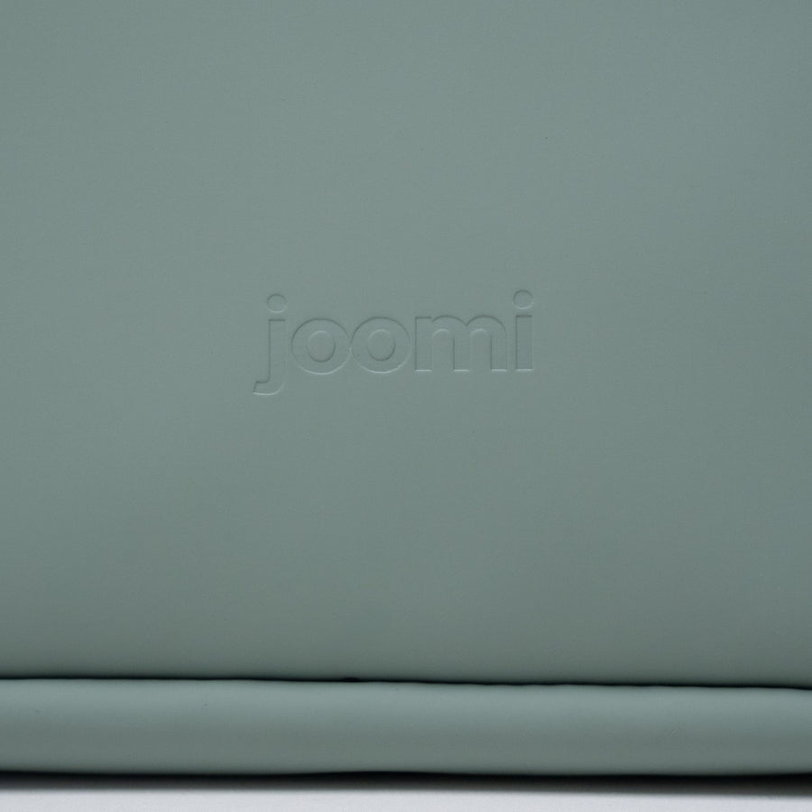 logo joomi sacoche verte
