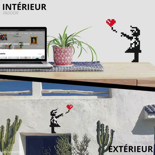 aperçu pixel art intérieur et extérieur