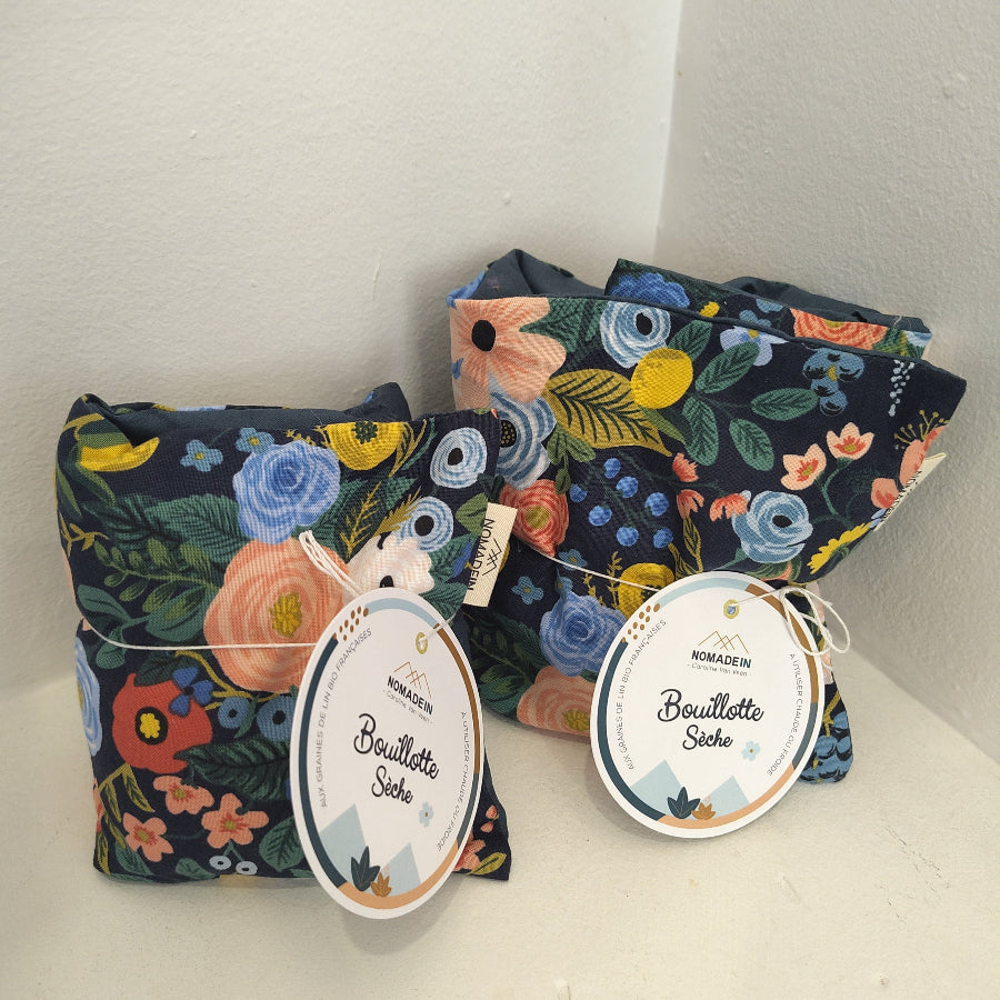 bouillotte sèche graines de lin
