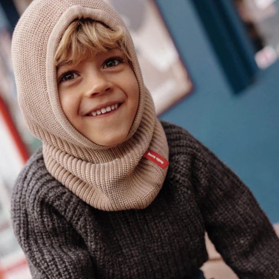cagoule enfant hello hossy couleur latte