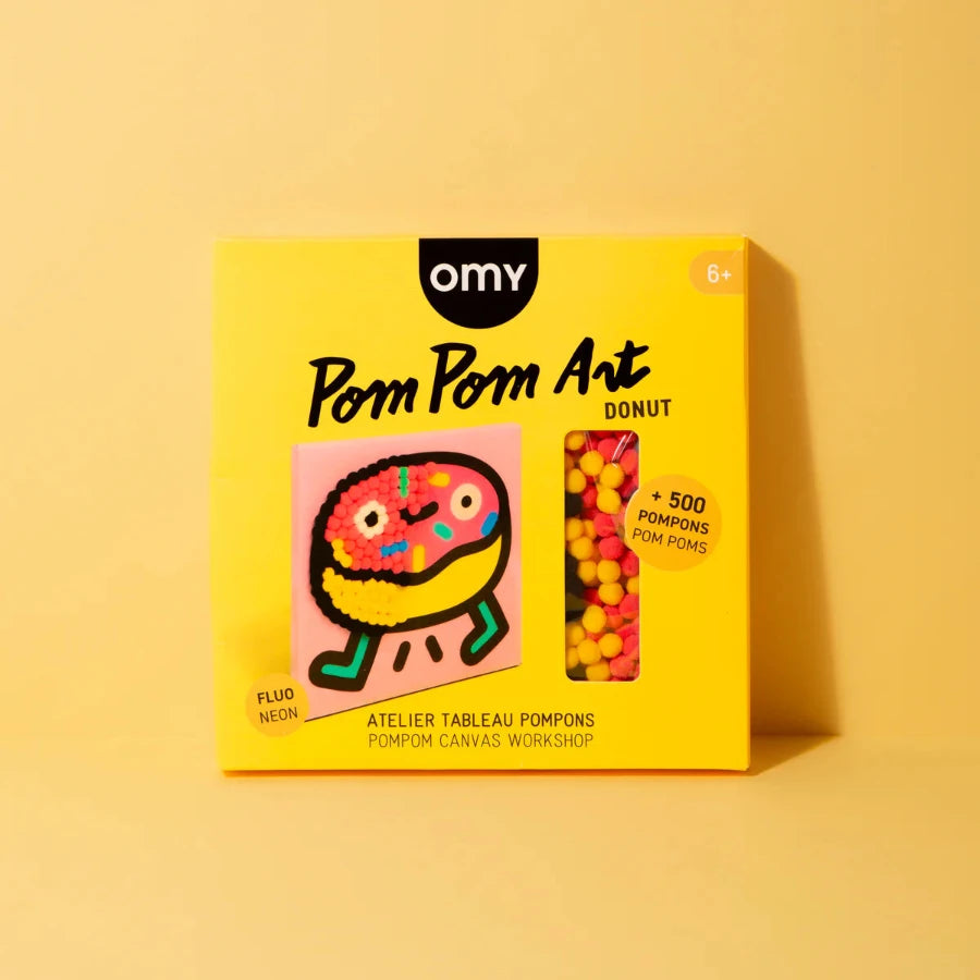 donut - pom pom art omy