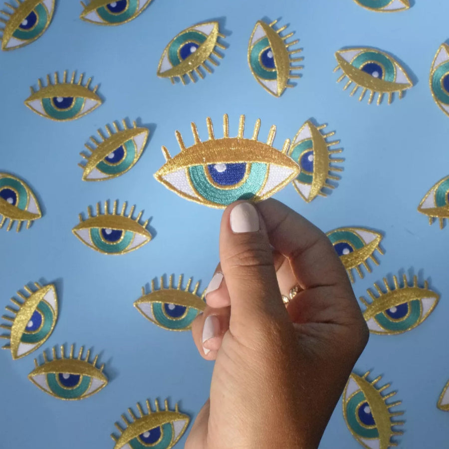 patch thermocollant malicieuse gold oeil