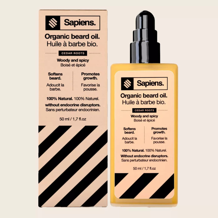 huile à barbe bio sapiens