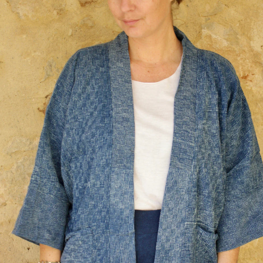kimono dame pach indigo