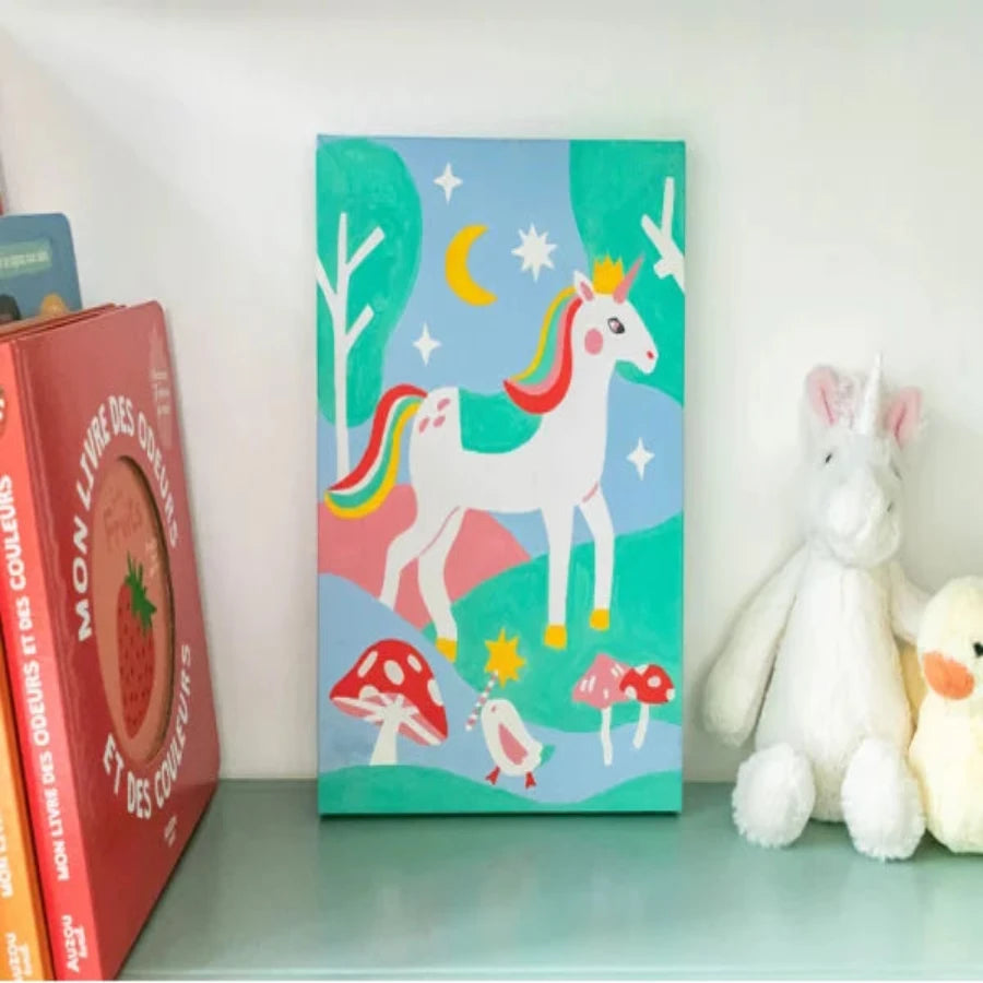coffret peinture au numéro pour enfant
