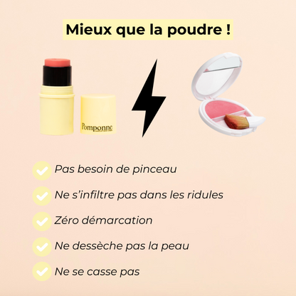 Baume & Blush Sunset • Le Fantastick vs blush classique