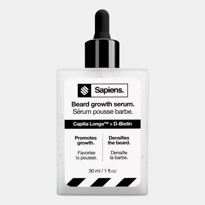 sérum pousse barbe sapiens