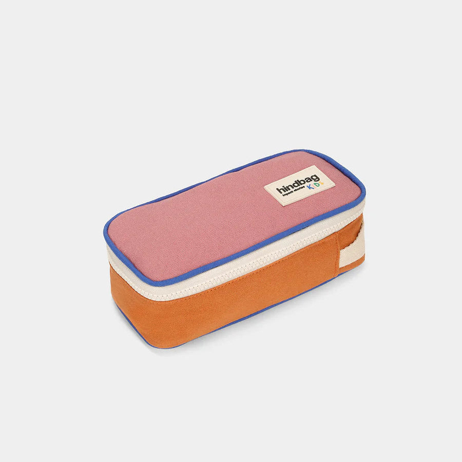 trousse hindbag max tricolore rose