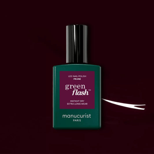 vernis prune semi permanent manucurist